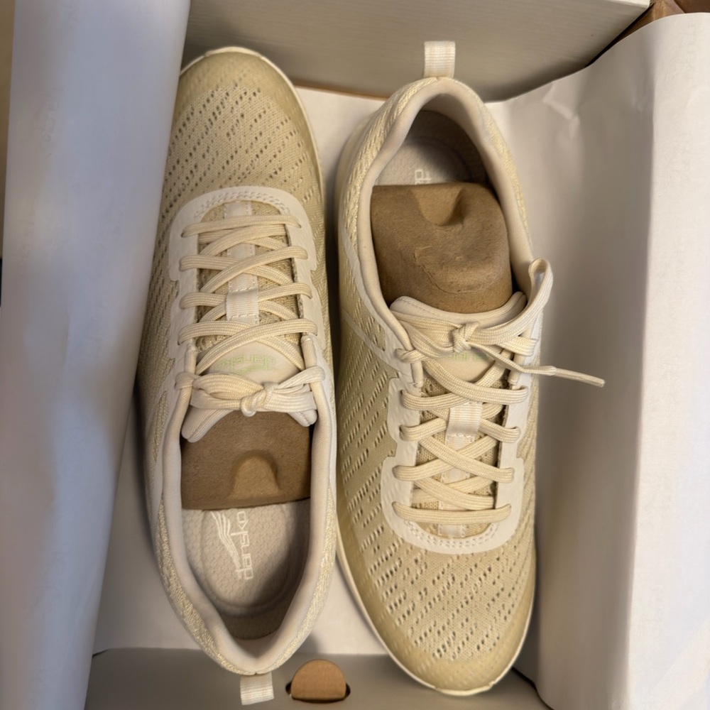 Dansko Cream Women's Sneakers